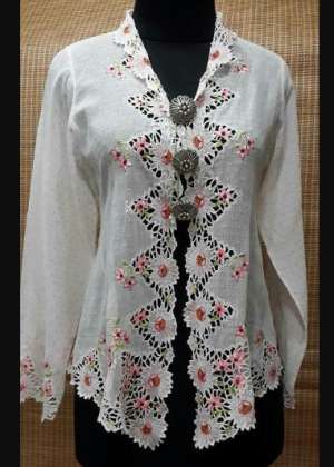 kebaya encim polos