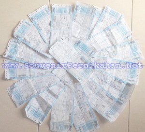 bukti pengiriman souvenir