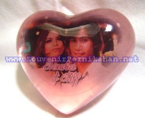 Souvenir Sabun Transparan Plus Foto+Nama