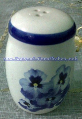 souvenir tempat garam meja keramik