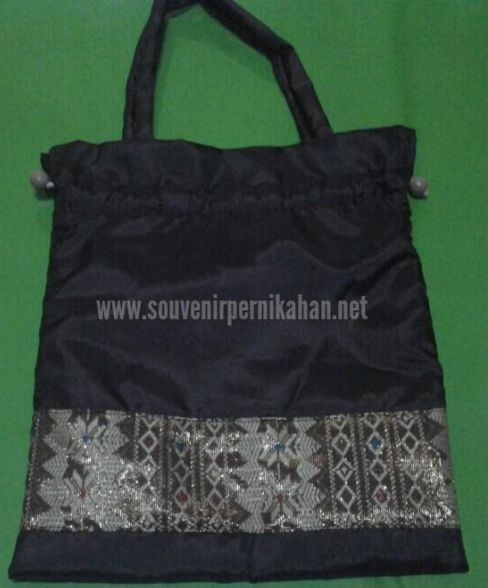 jual tas satin songket sedang